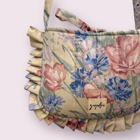 Essentials Ruffle Purse Floral