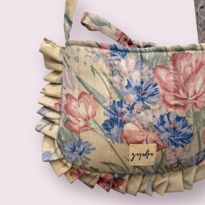 Essentials Ruffle Purse Floral