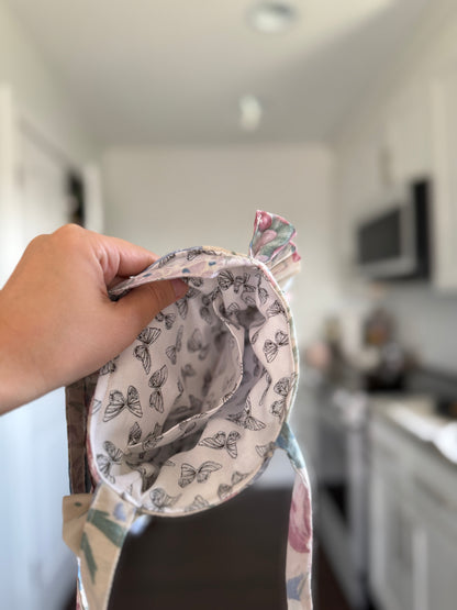 Essentials Ruffle Purse Floral