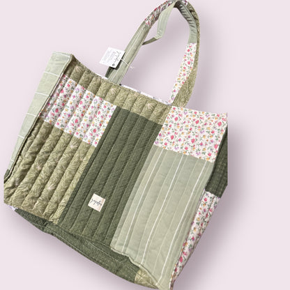 Extra Large Patch Work Tote Bag
