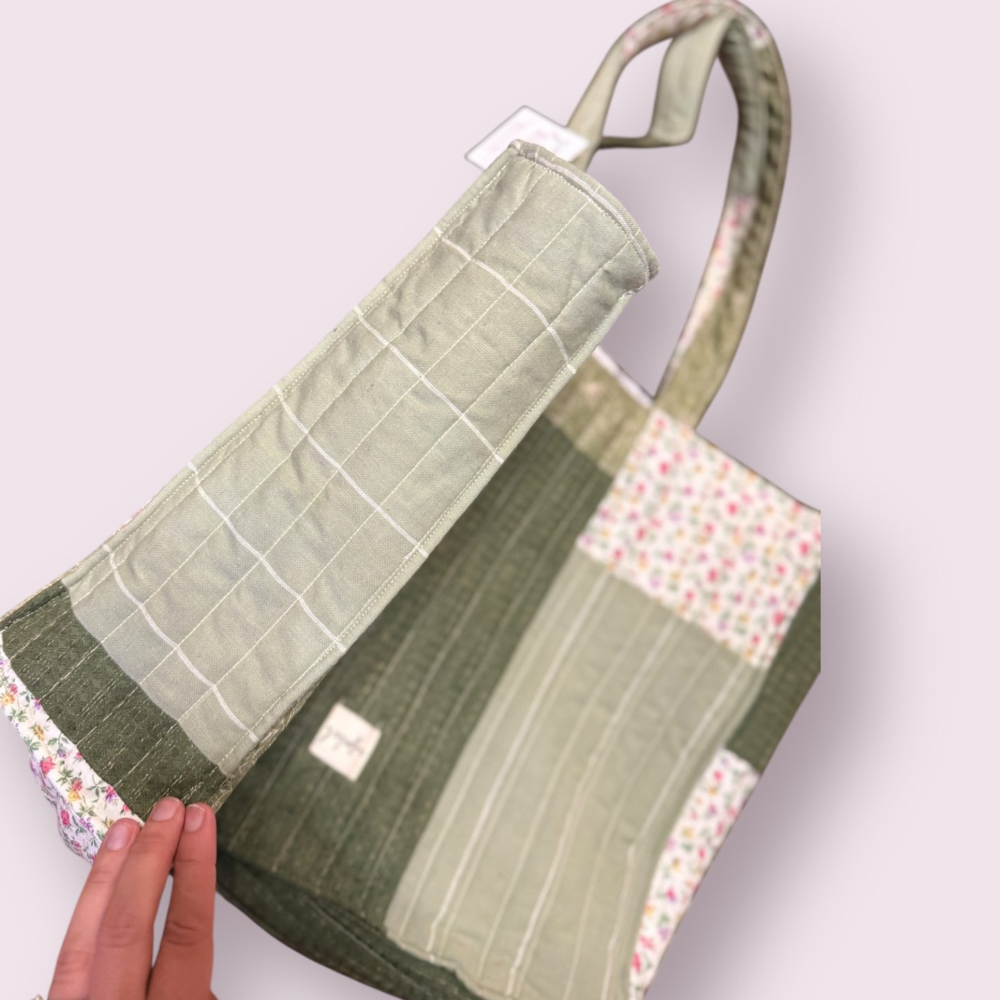 Extra Large Patch Work Tote Bag