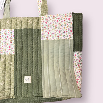 Extra Large Patch Work Tote Bag