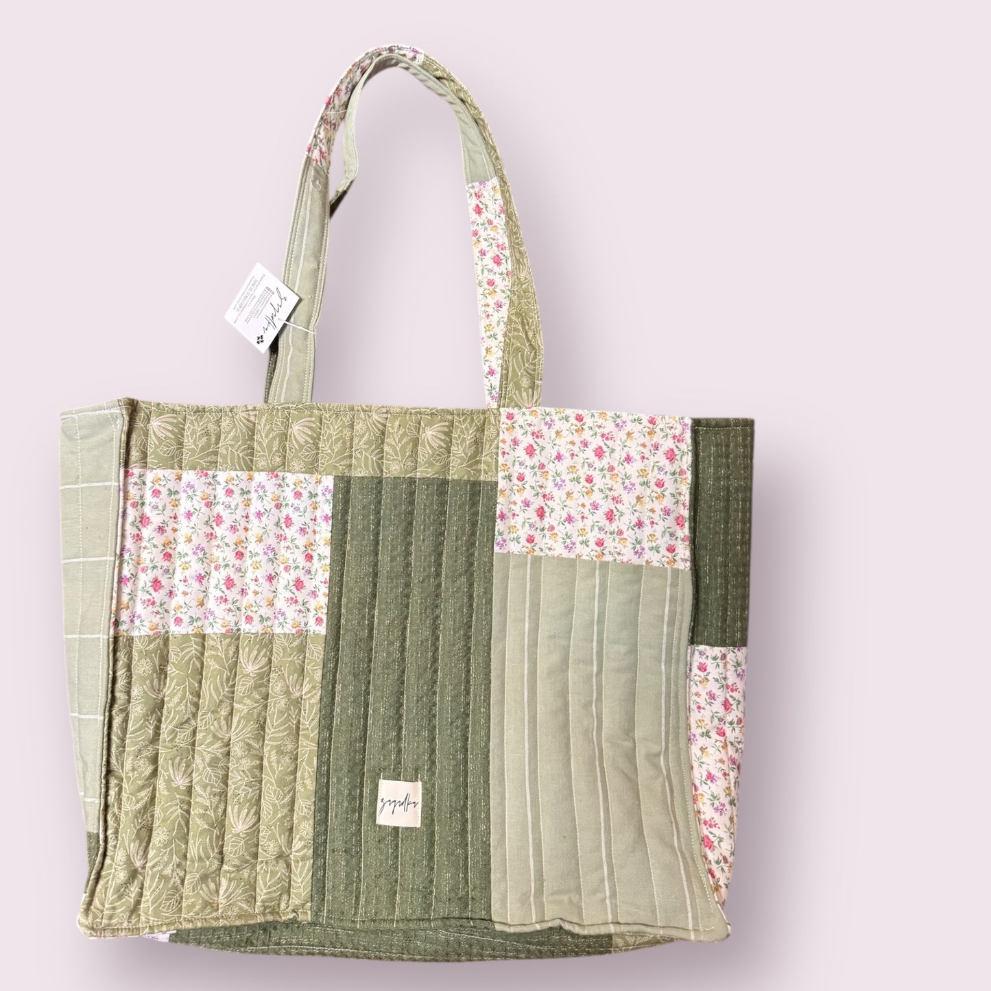Extra Large Patch Work Tote Bag