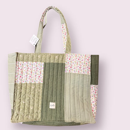 Extra Large Patch Work Tote Bag