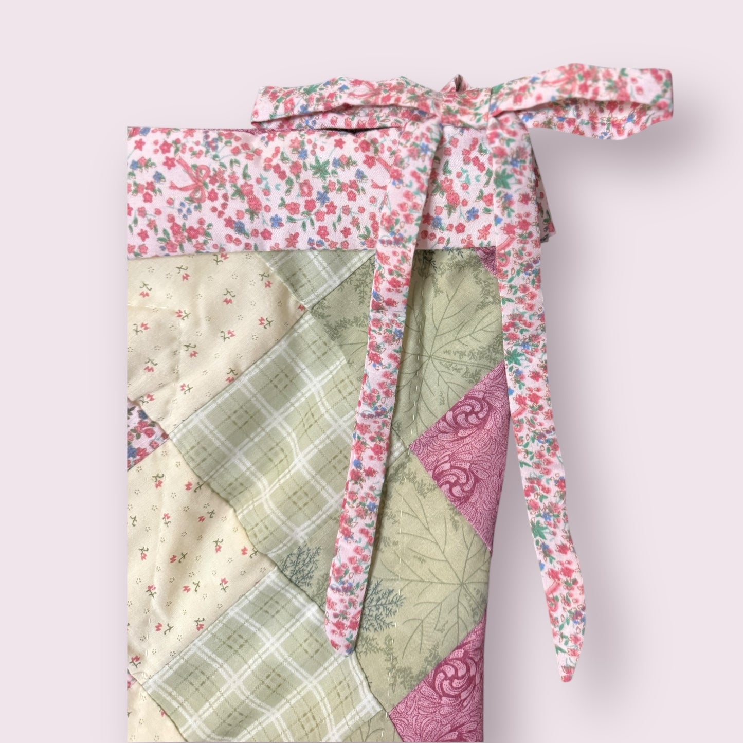 Quilted Christmas Stocking - Pink