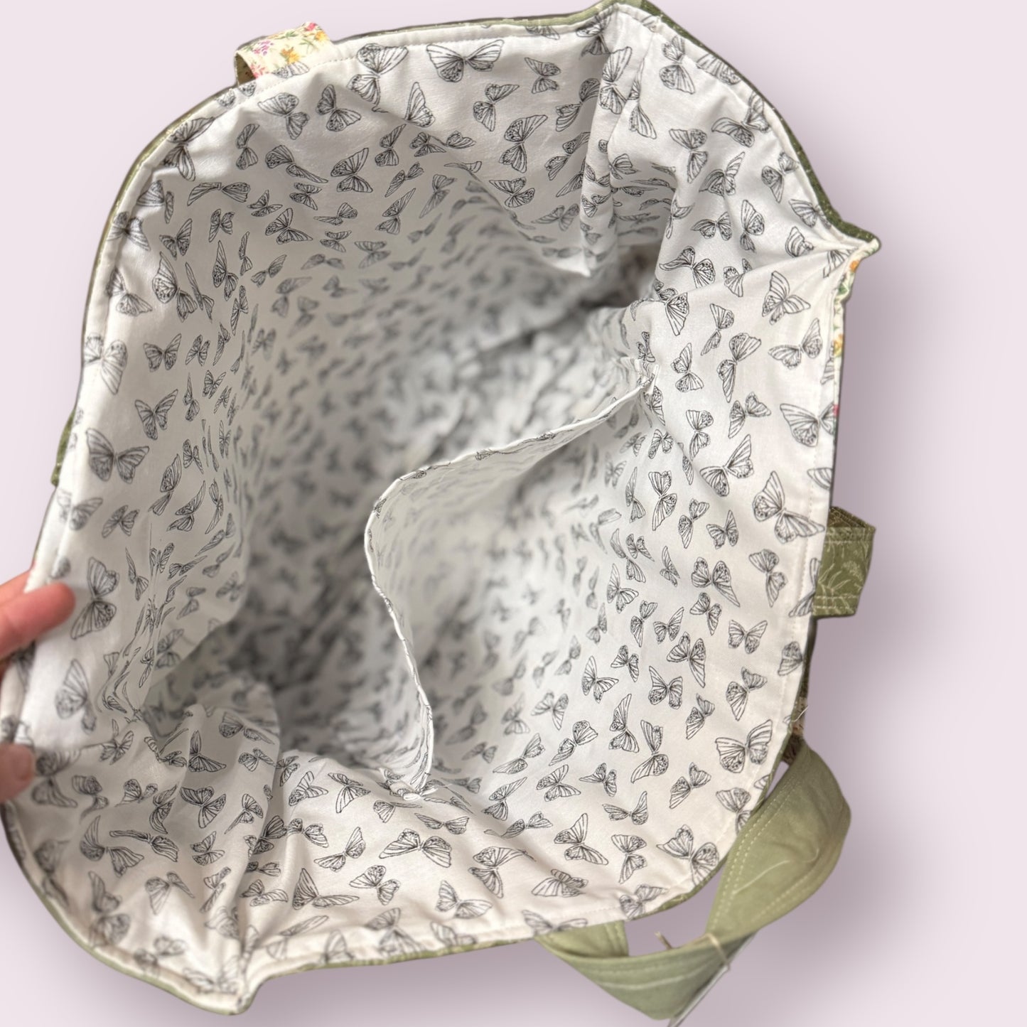 Extra Large Patch Work Tote Bag