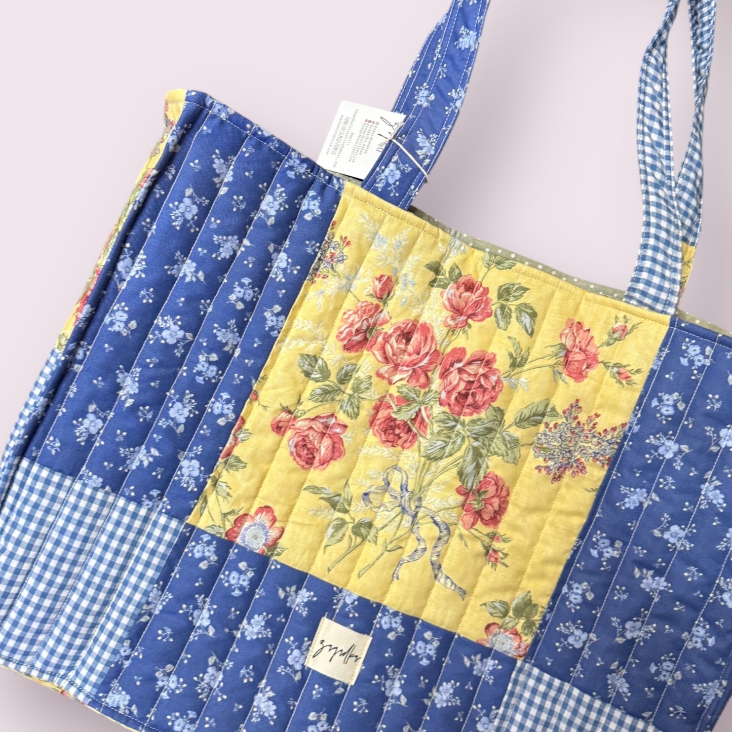 Large Floral Tote Bag