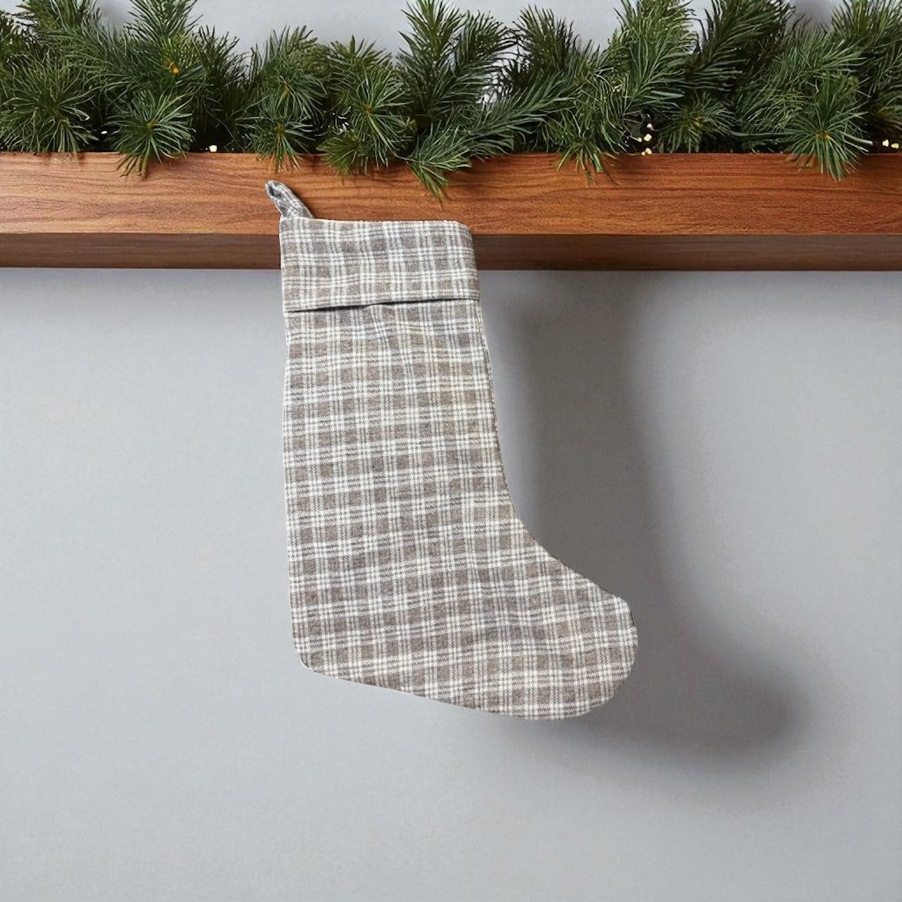 Christmas Stocking - Cabin