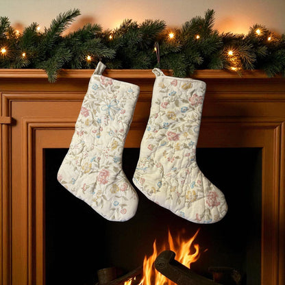 Christmas Stocking with Bows